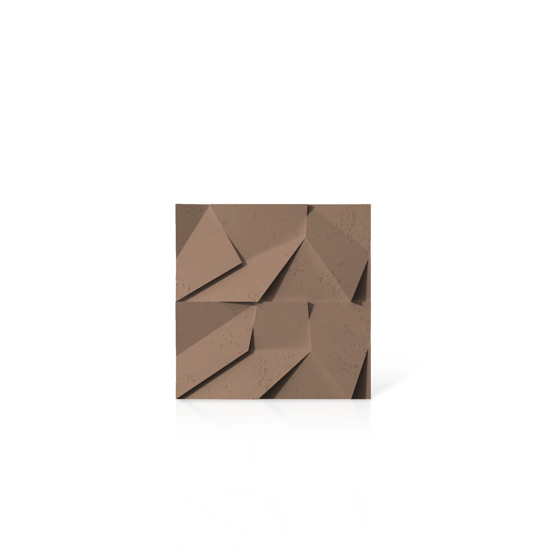 3D Concrete Wall Panels MULTICRYSTAL colour swatch on white background DecorMania.eu