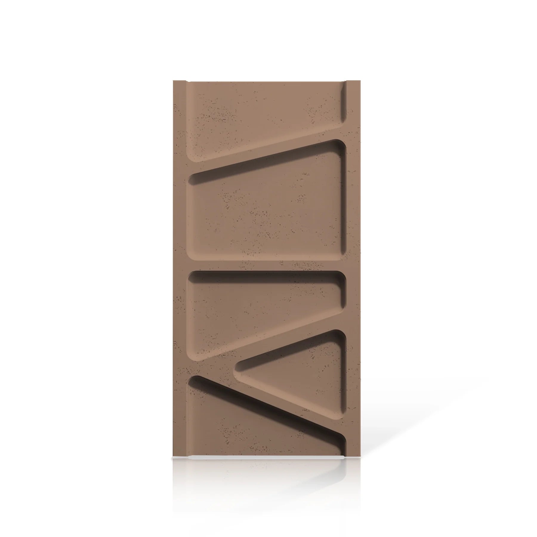 3D Concrete Wall Panels PARALELL colour swatch on white background DecorMania.eu