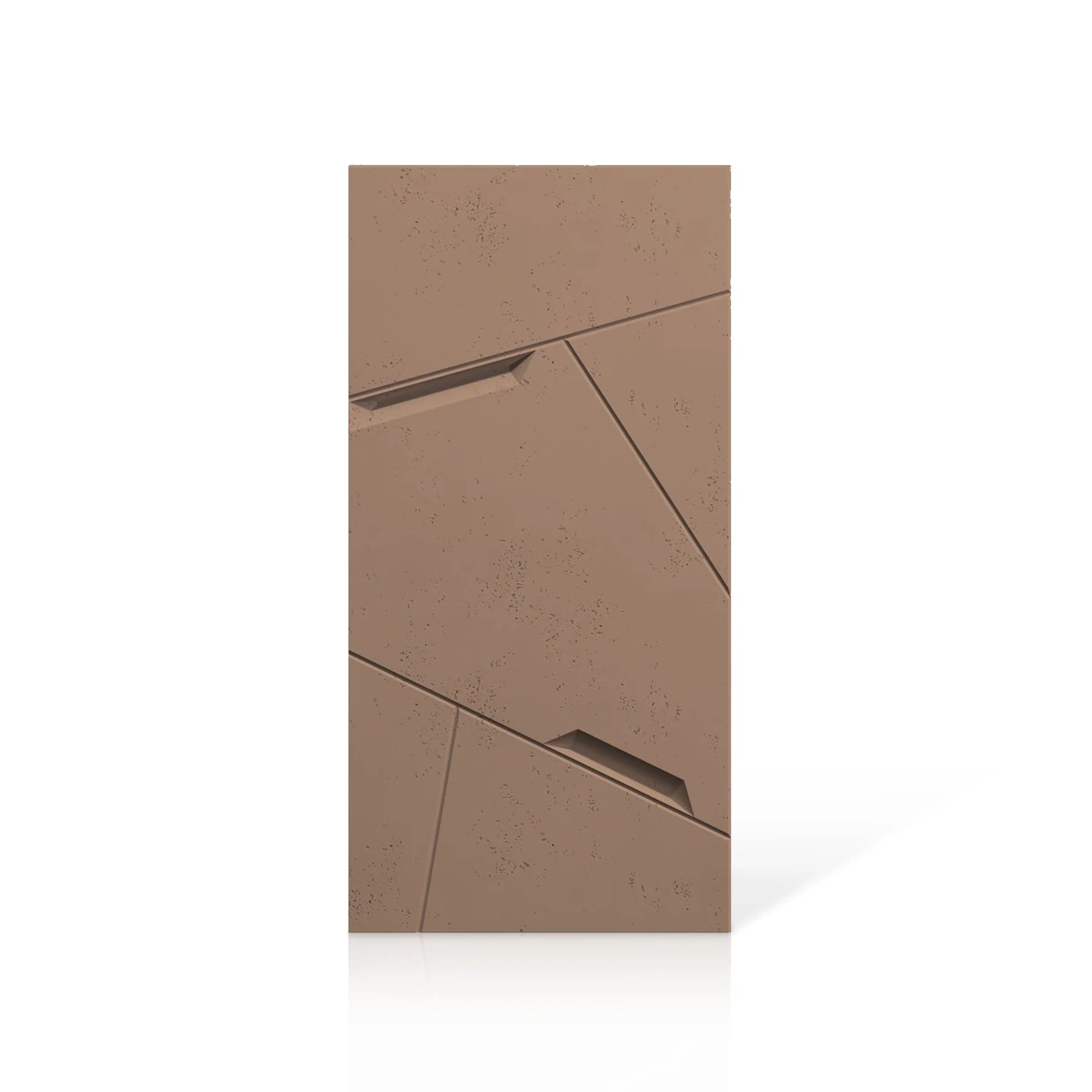 3D Concrete Wall Panels STOWAWAY colour swatch on white background DecorMania EU