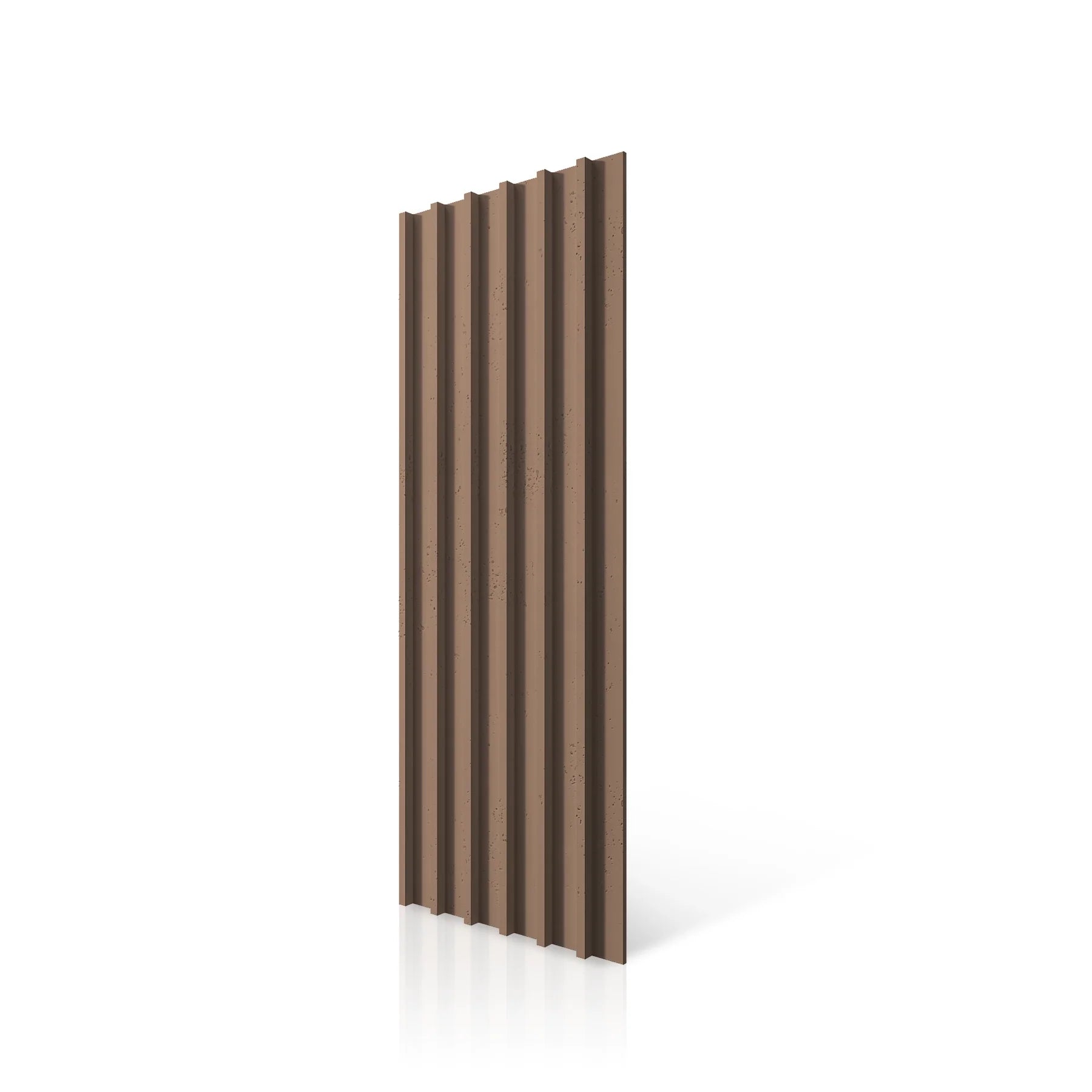 3D Concrete Wall Panels RIFT L colour swatch on white background DecorMania UK