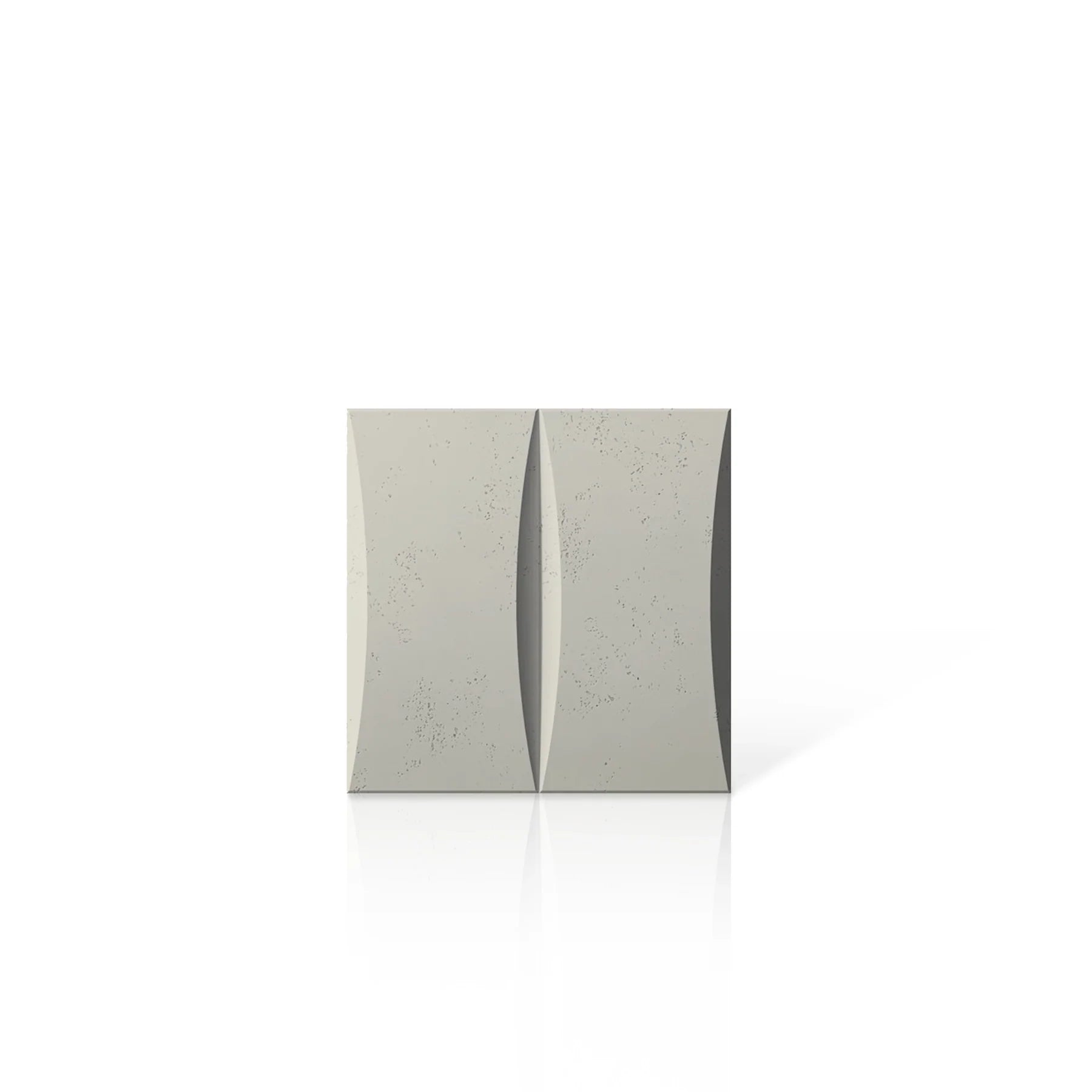3D Concrete Wall Panels BLOCK colour swatch on white background DecorMania EU