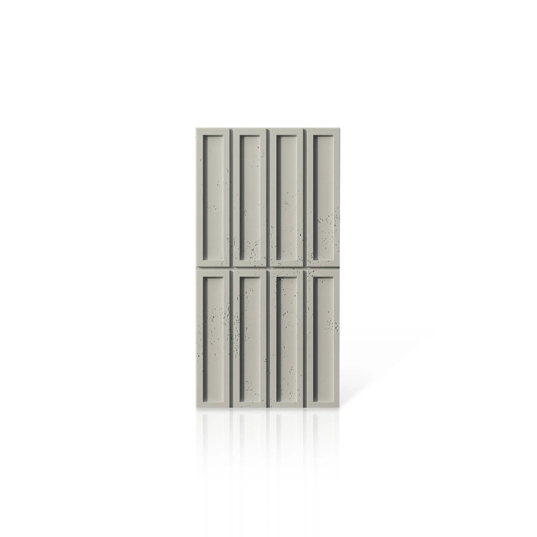 3D Concrete Wall Panels BLOCKS colour swatch on white background DecorMania EU