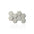3D Concrete Wall Panels HEXAGON colour swatch on white background DecorMania EU