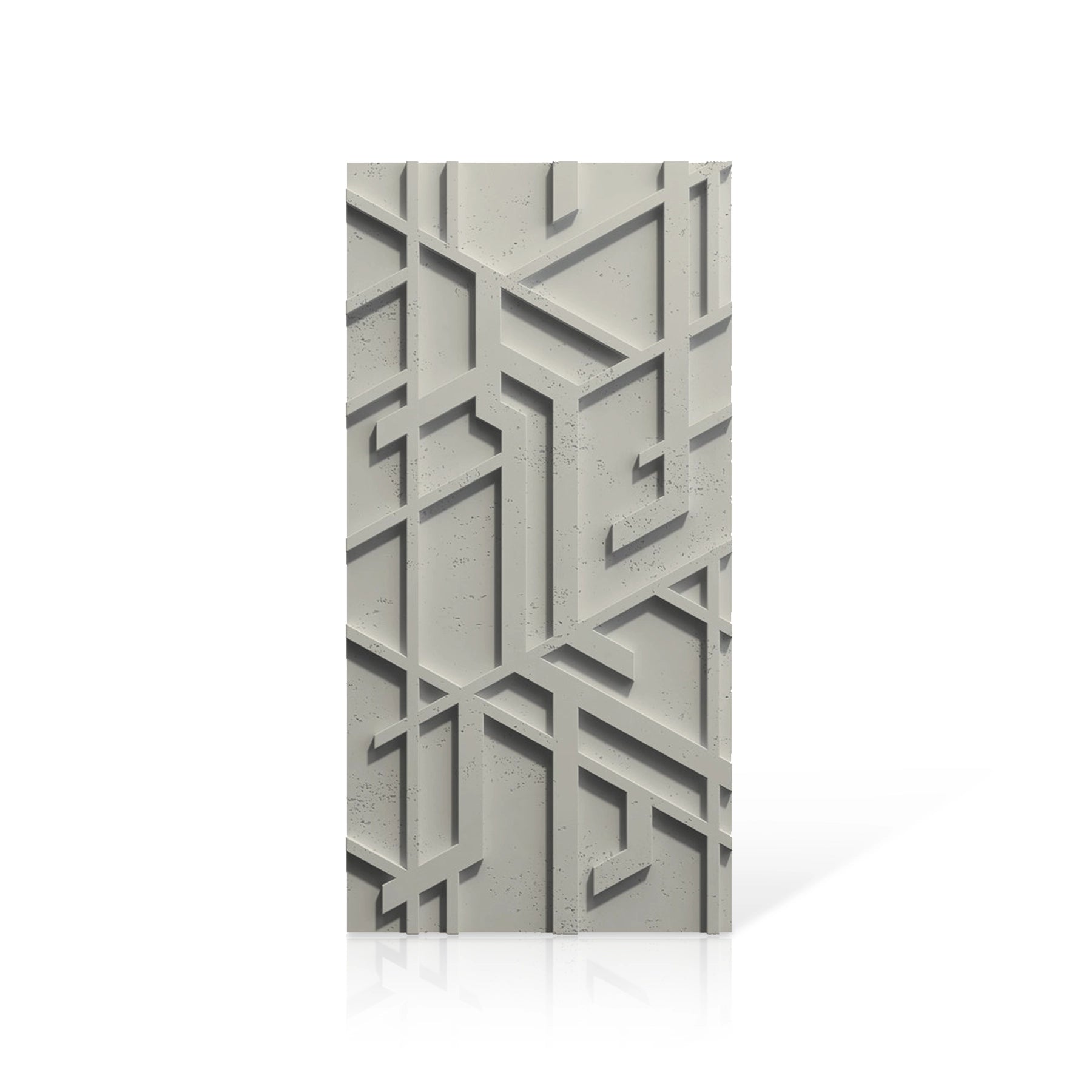 3D Concrete Wall Panels STELLAR colour swatch on white background DecorMania.eu