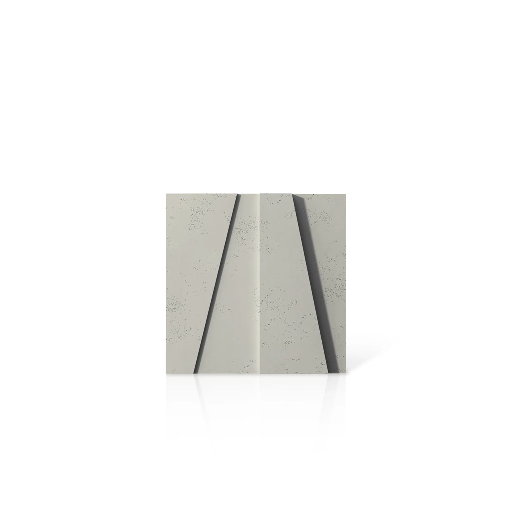 3D Concrete Wall Panels BOOKCASE colour swatch on white background DecorMania EU