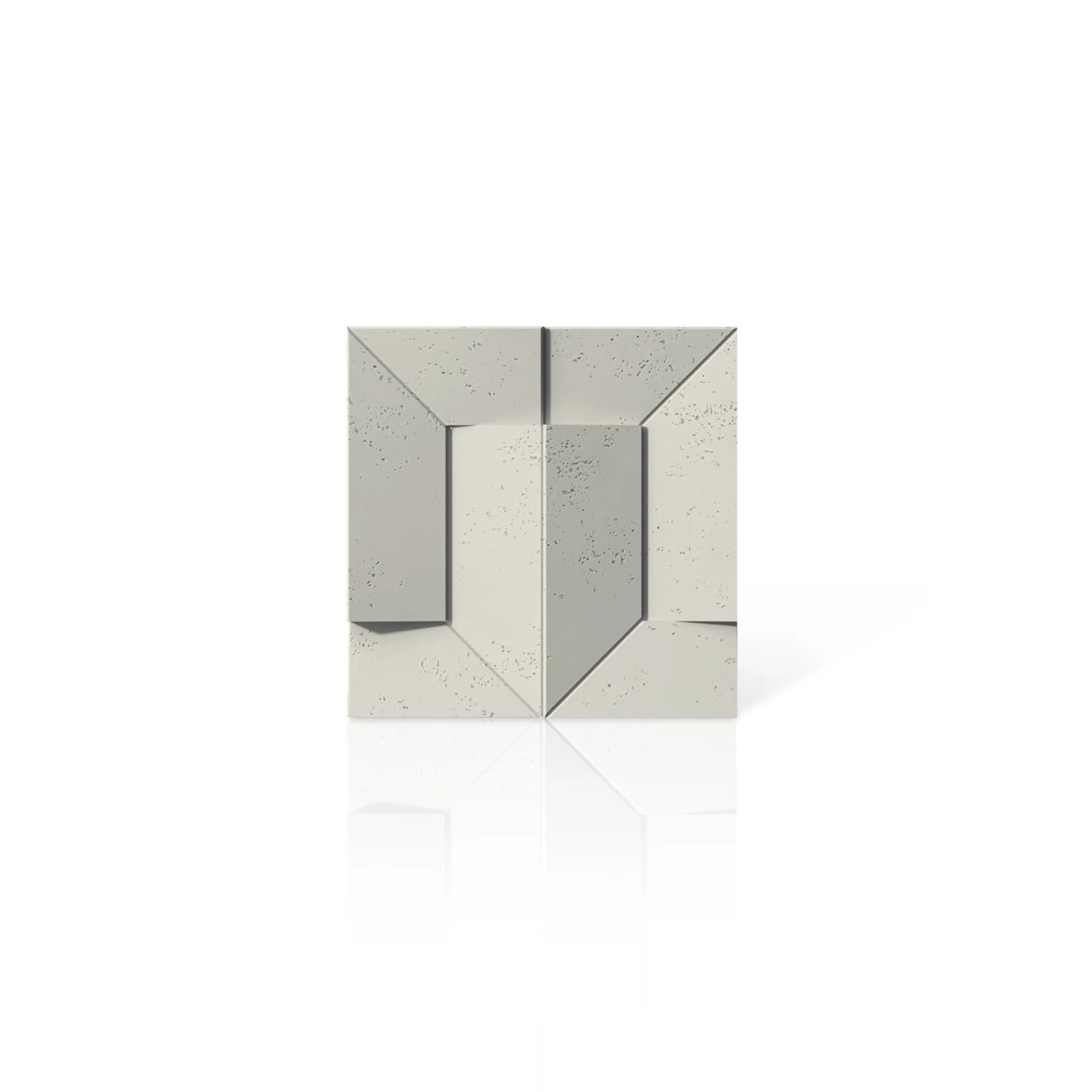 3D Concrete Wall Panels TRANSFORMER colour swatch on white background DecorMania EU