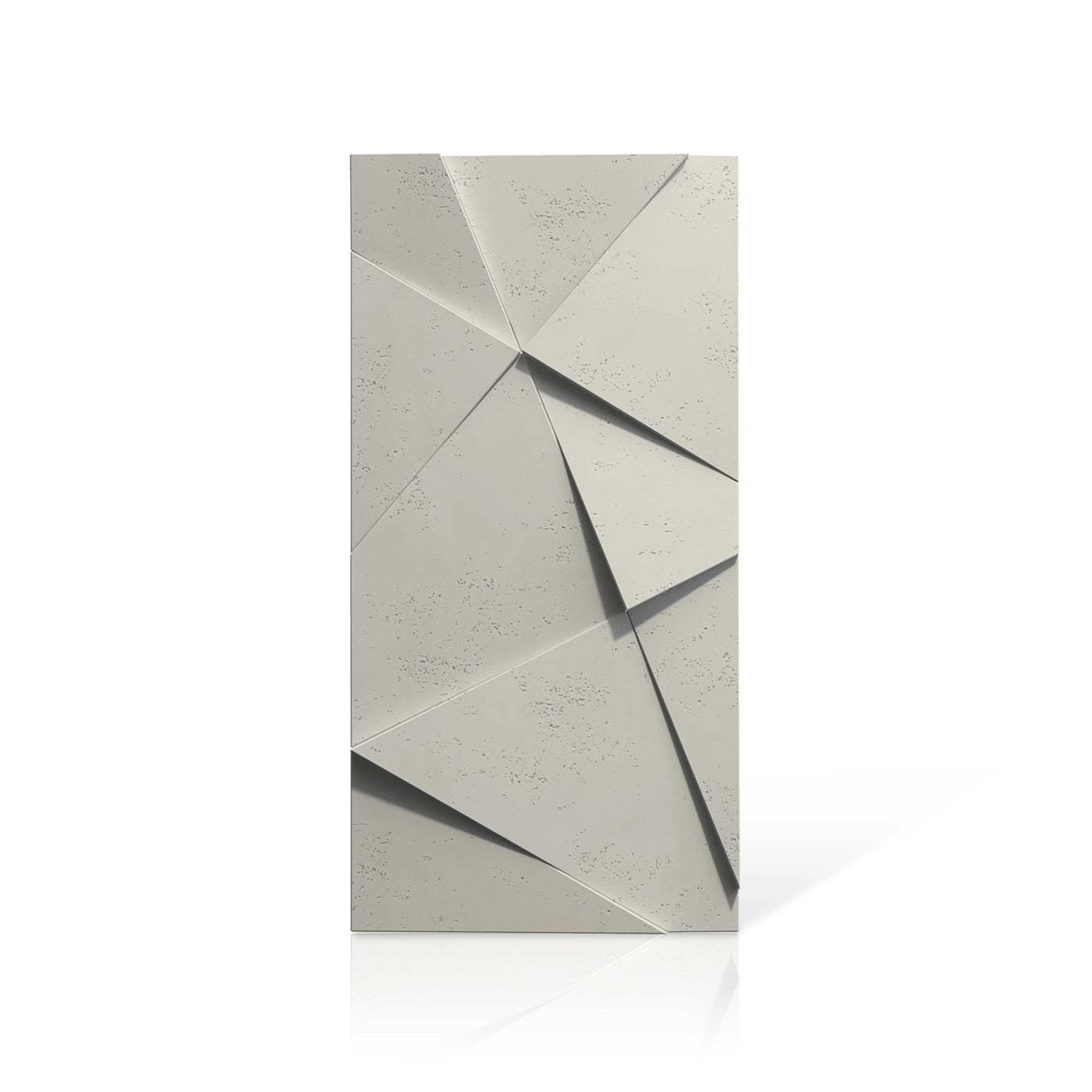 3D Concrete Wall Panels CRYSTAL colour swatch on white background DecorMania.eu