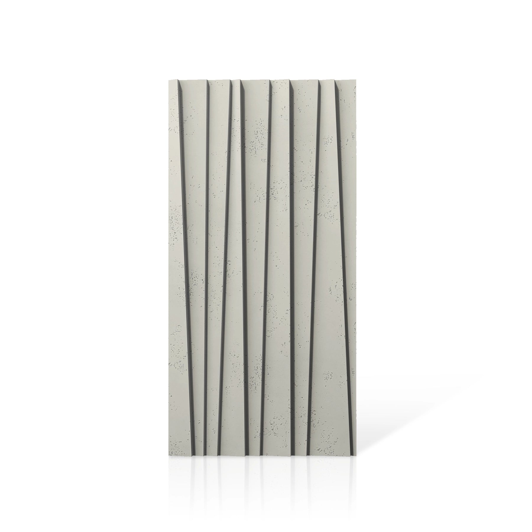 3D Concrete Wall Panels SHUTTERS colour swatch on white background DecorMania.eu