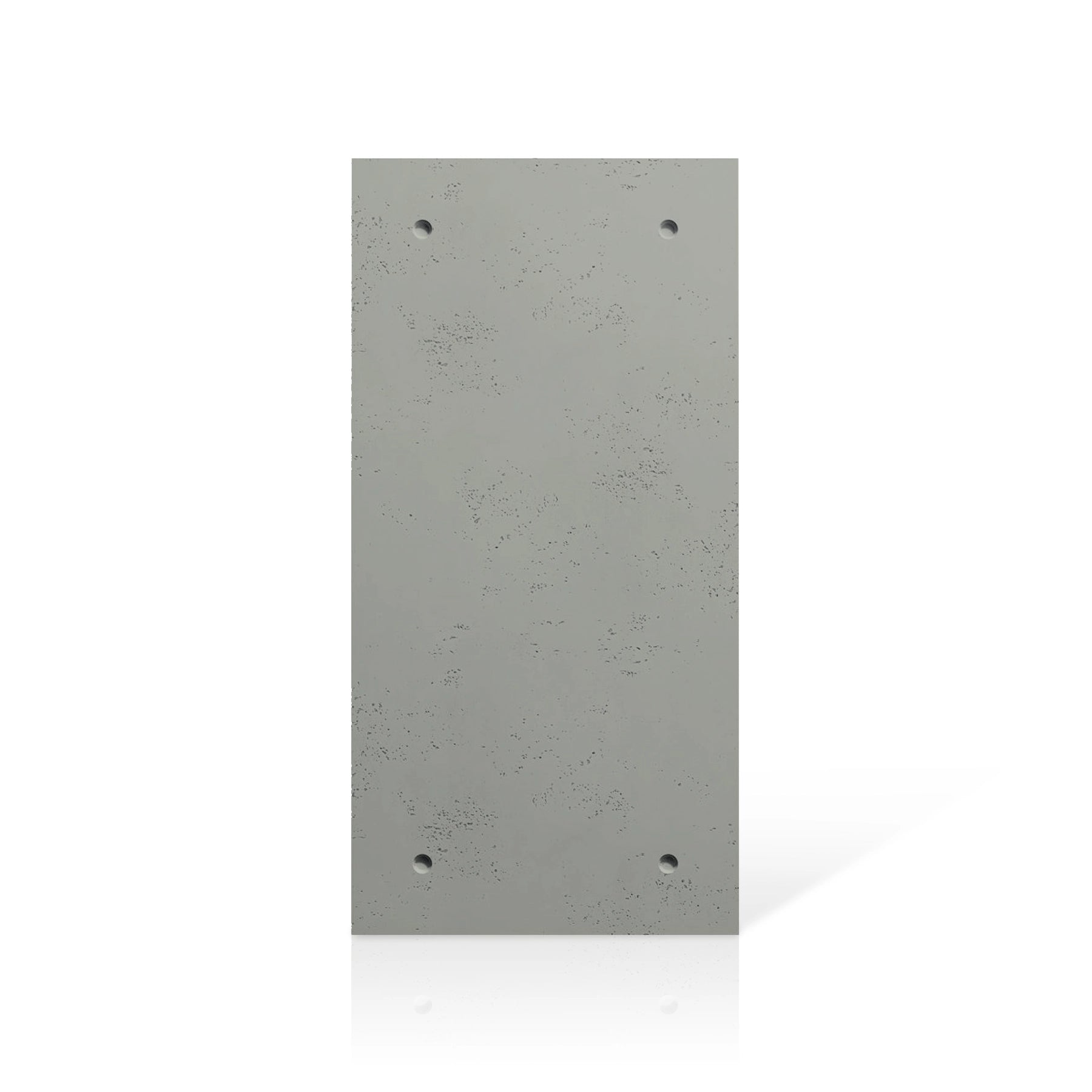 3D Concrete Wall Panels CLADDING colour swatch on white background DecorMania.eu