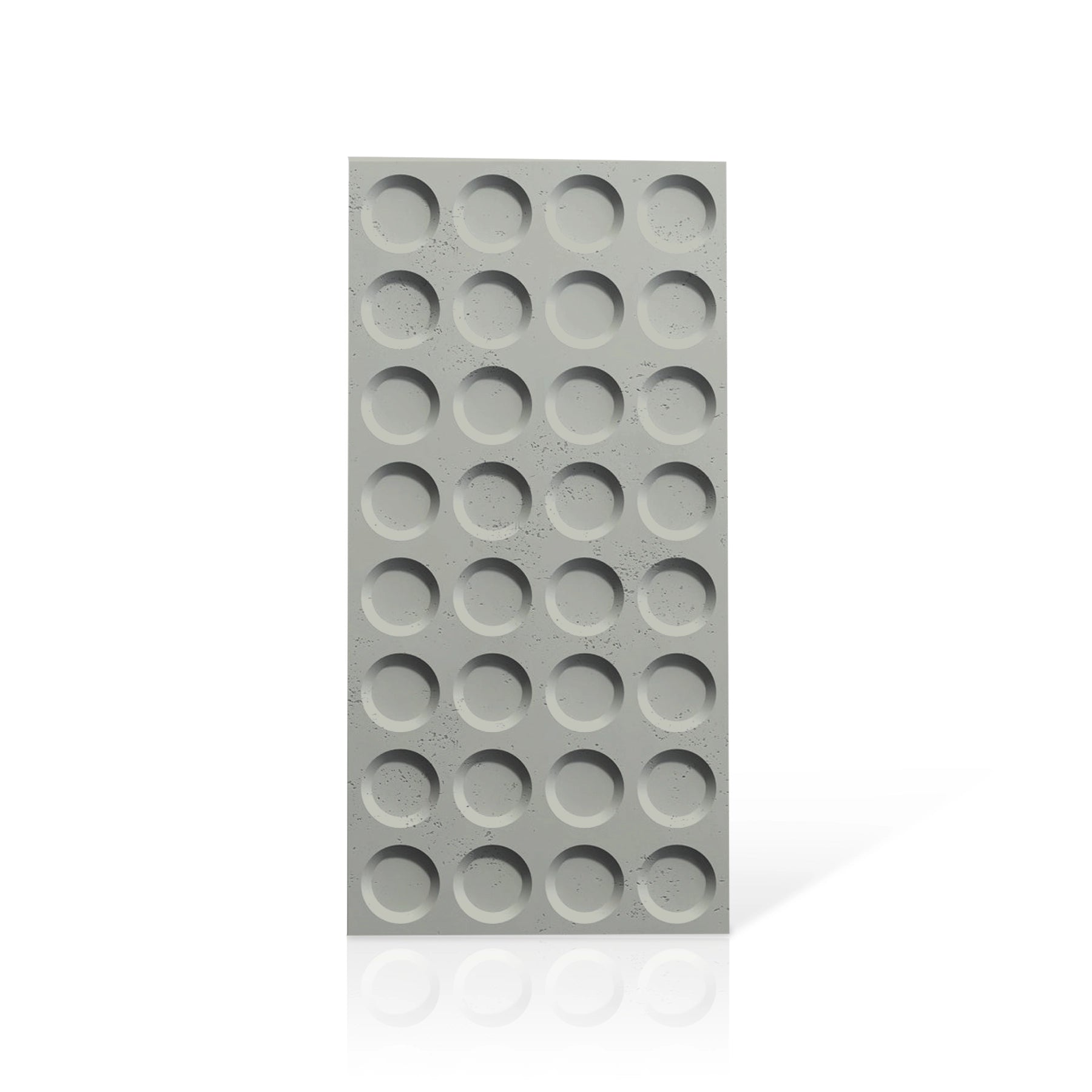 3D Concrete Wall Panels CONNECT colour swatch on white background DecorMania.eu