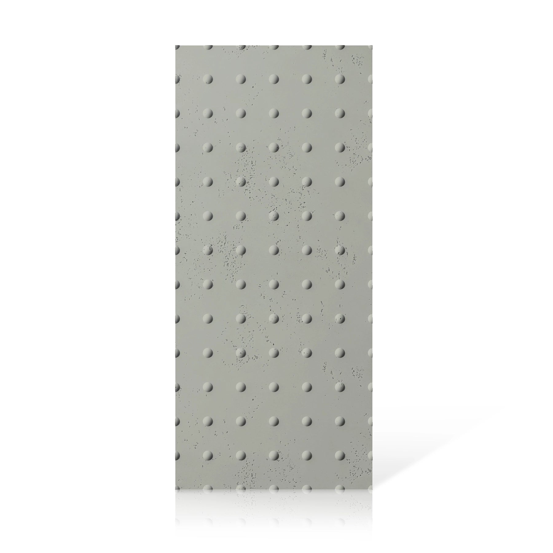 3D Concrete Wall Panels STEEL DOTS colour swatch on white background DecorMania.eu