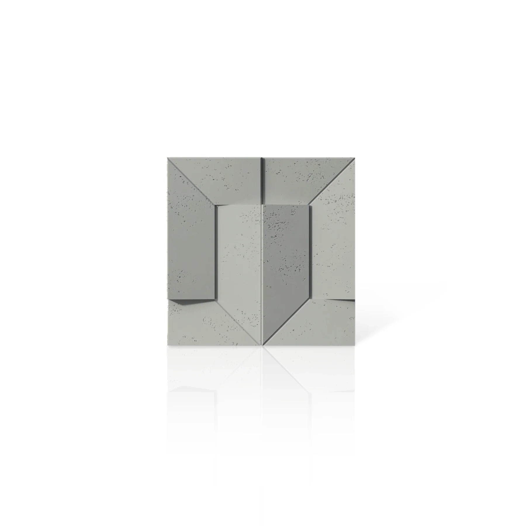 3D Concrete Wall Panels TRANSFORMER colour swatch on white background DecorMania EU