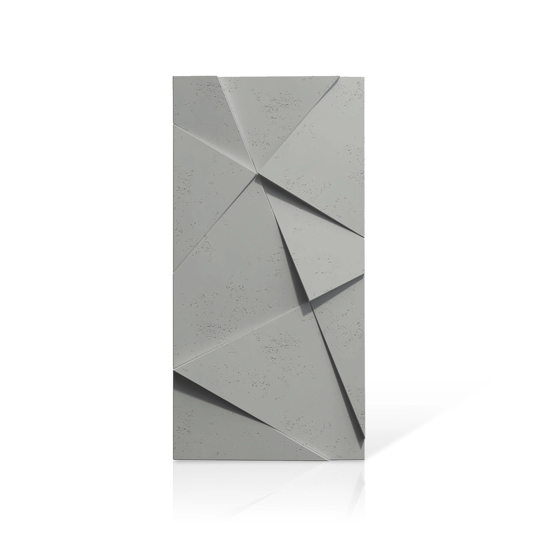 3D Concrete Wall Panels CRYSTAL colour swatch on white background DecorMania.eu