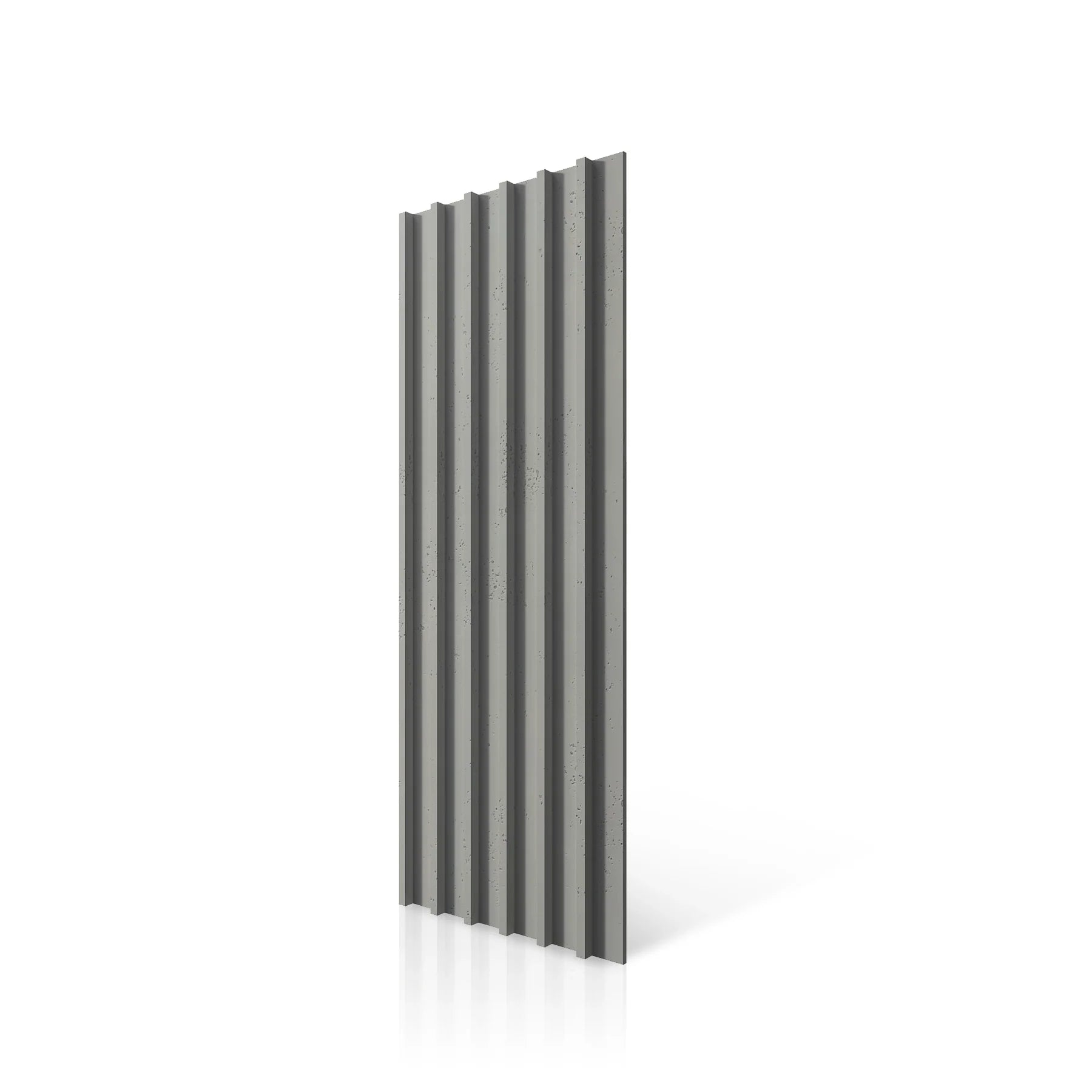 3D Concrete Wall Panels RIFT L colour swatch on white background DecorMania.eu