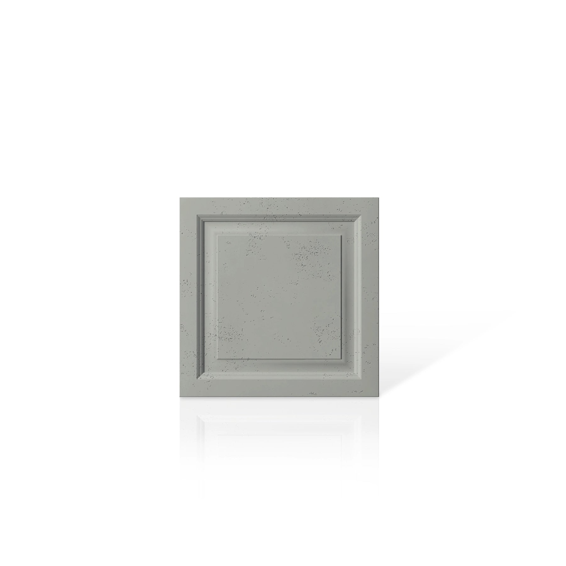 3D Concrete Wall Panels FRAMES colour swatch on white background DecorMania.eu