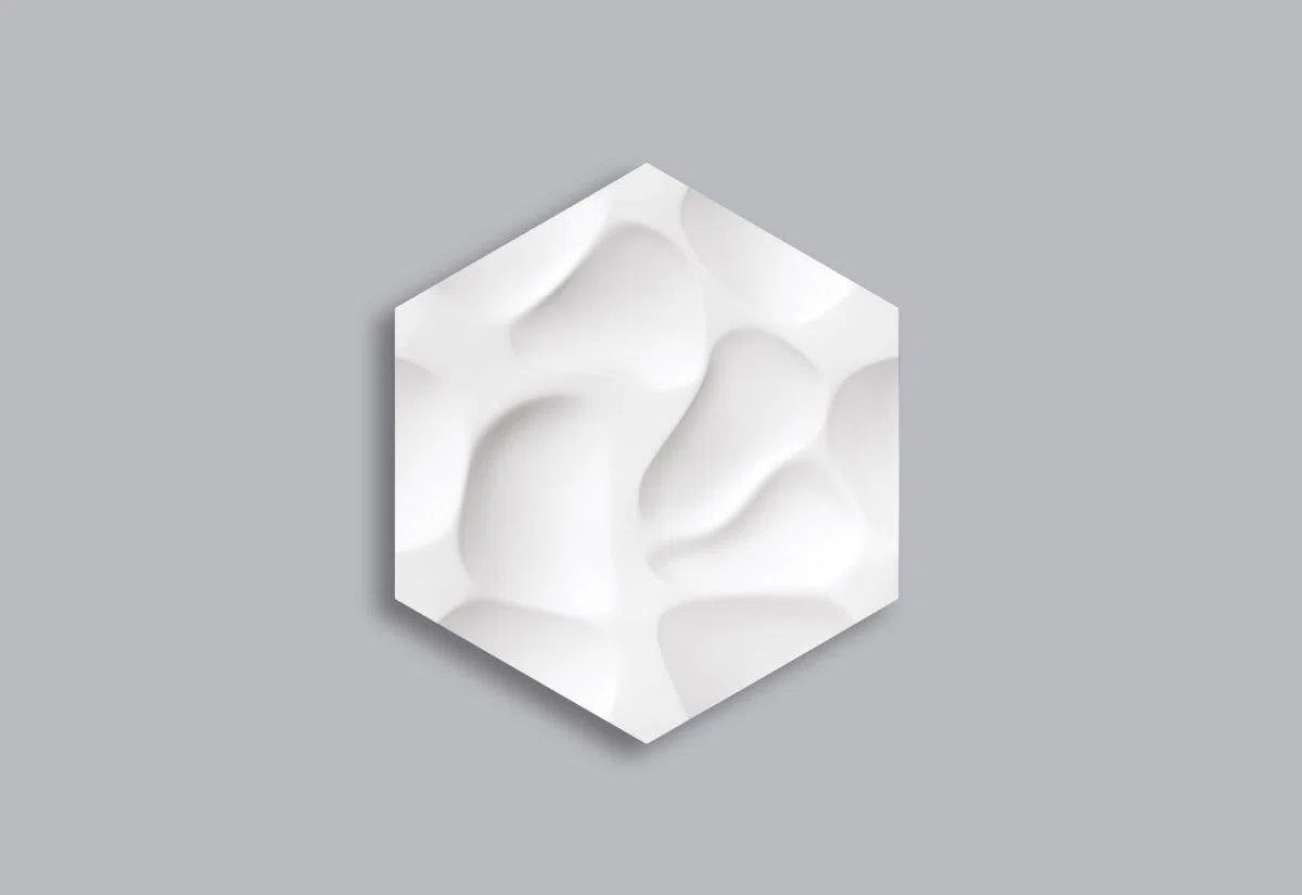 CORAL Polyurethane Wall Art Panel on light grey background DecorMania.eu