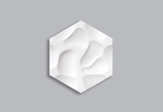 CORAL Polyurethane Wall Art Panel on light grey background DecorMania.eu