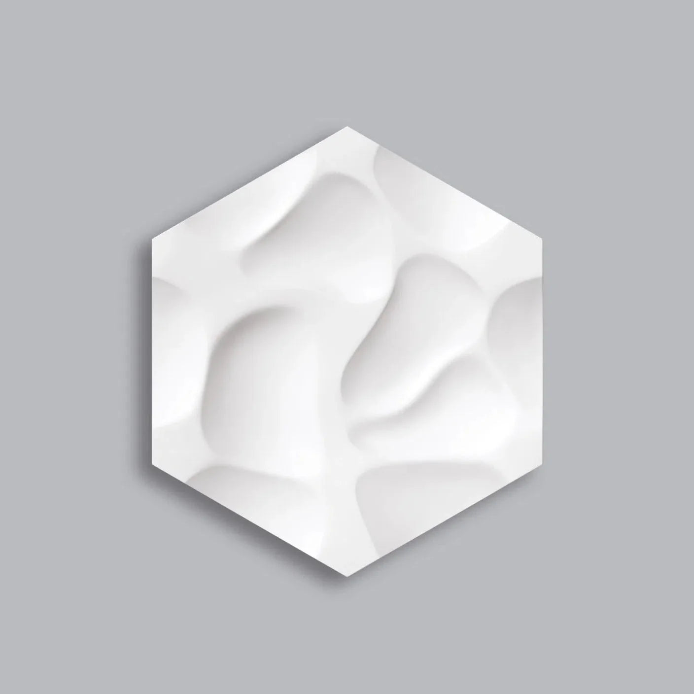 CORAL Polyurethane Wall Art Panel  on light grey background DecorMania.eu