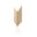 Concrete Cladding - HERRINGBONE L REVERS Wall Panels colour swatch on white background DecorMania eu
