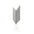 Concrete Cladding - HERRINGBONE L REVERS Wall Panels colour swatch on white background DecorMania eu