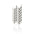 Concrete Cladding - HERRINGBONE M REVERS Wall Panels colour swatch on white background DecorMania eu