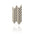 Concrete Cladding - HERRINGBONE M REVERS Wall Panels colour swatch on white background DecorMania eu