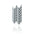 Concrete Cladding - HERRINGBONE M REVERS Wall Panels colour swatch on white background DecorMania eu