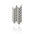 Concrete Cladding - HERRINGBONE M REVERS Wall Panels colour swatch on white background DecorMania eu
