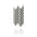 Concrete Cladding - HERRINGBONE M REVERS Wall Panels colour swatch on white background DecorMania eu