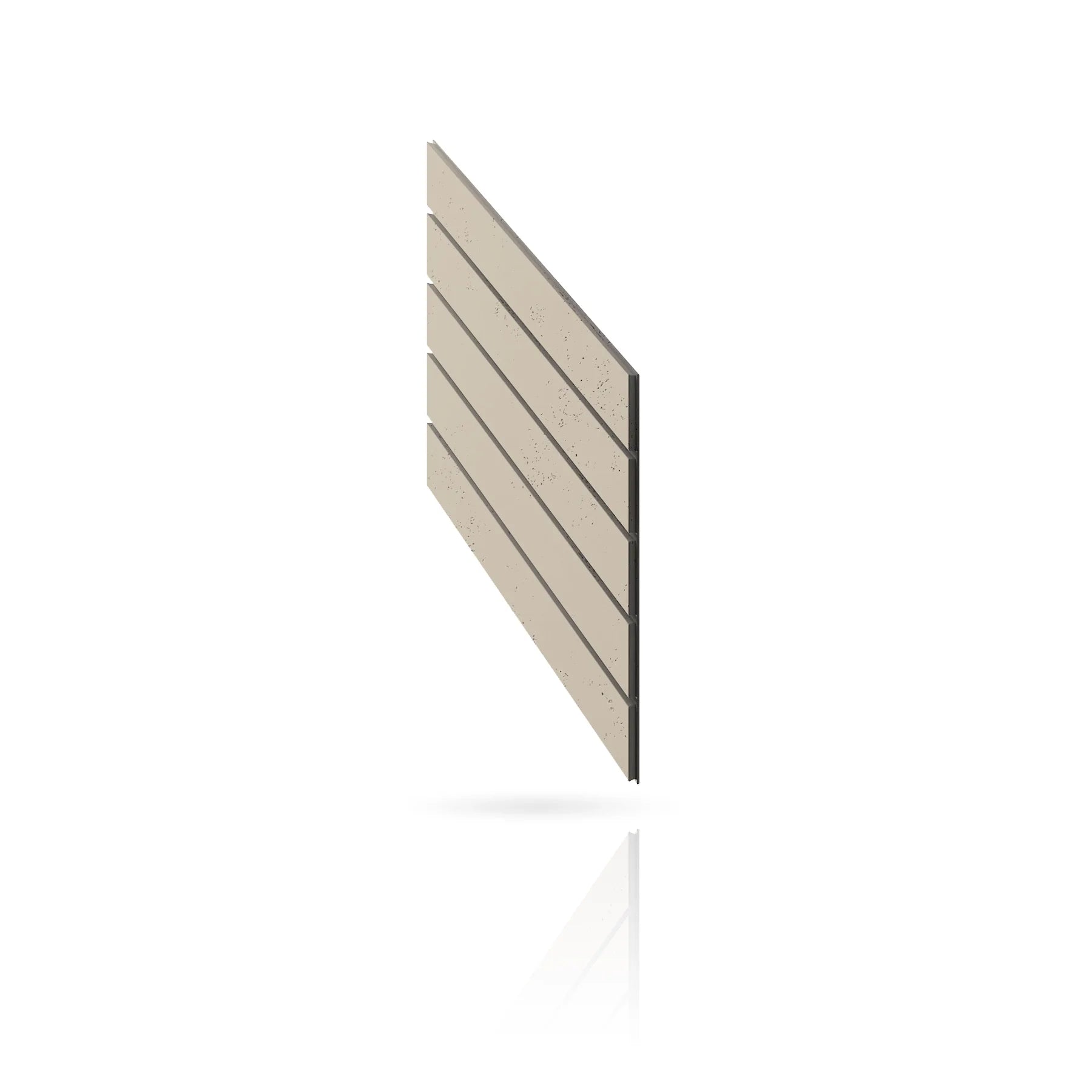 Concrete Cladding - HERRINGBONE PART Wall Panels colour swatch on white background DecorMania eu