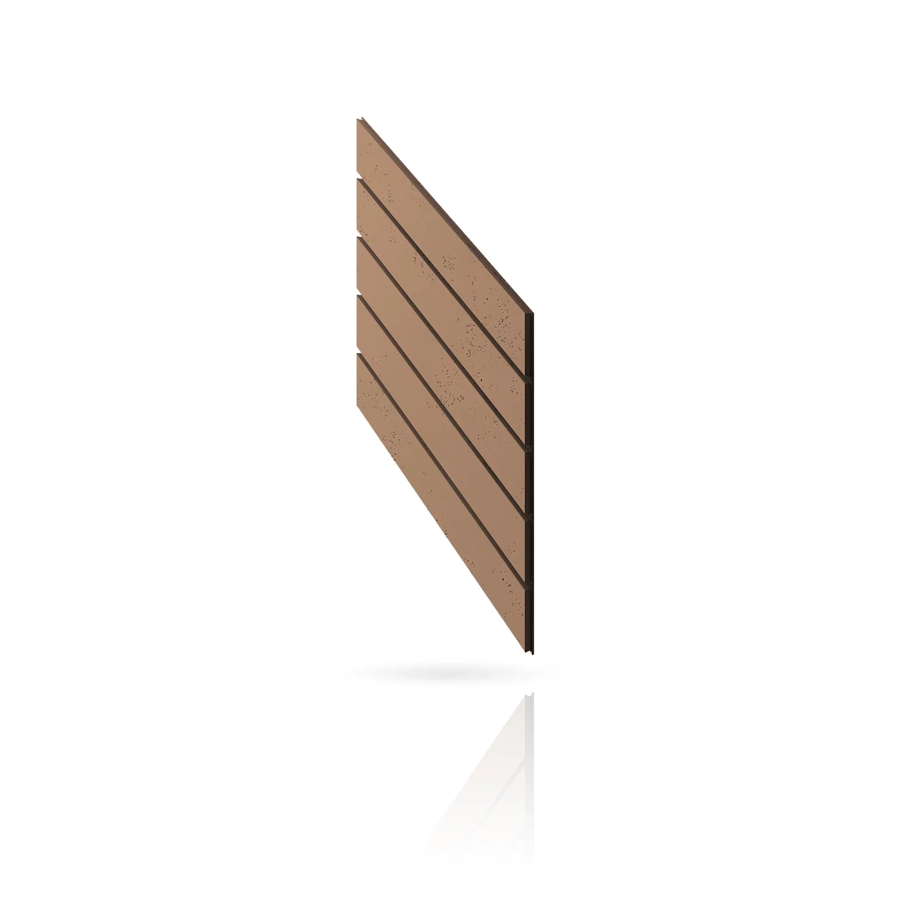 Concrete Cladding - HERRINGBONE PART Wall Panels colour swatch on white background DecorMania eu