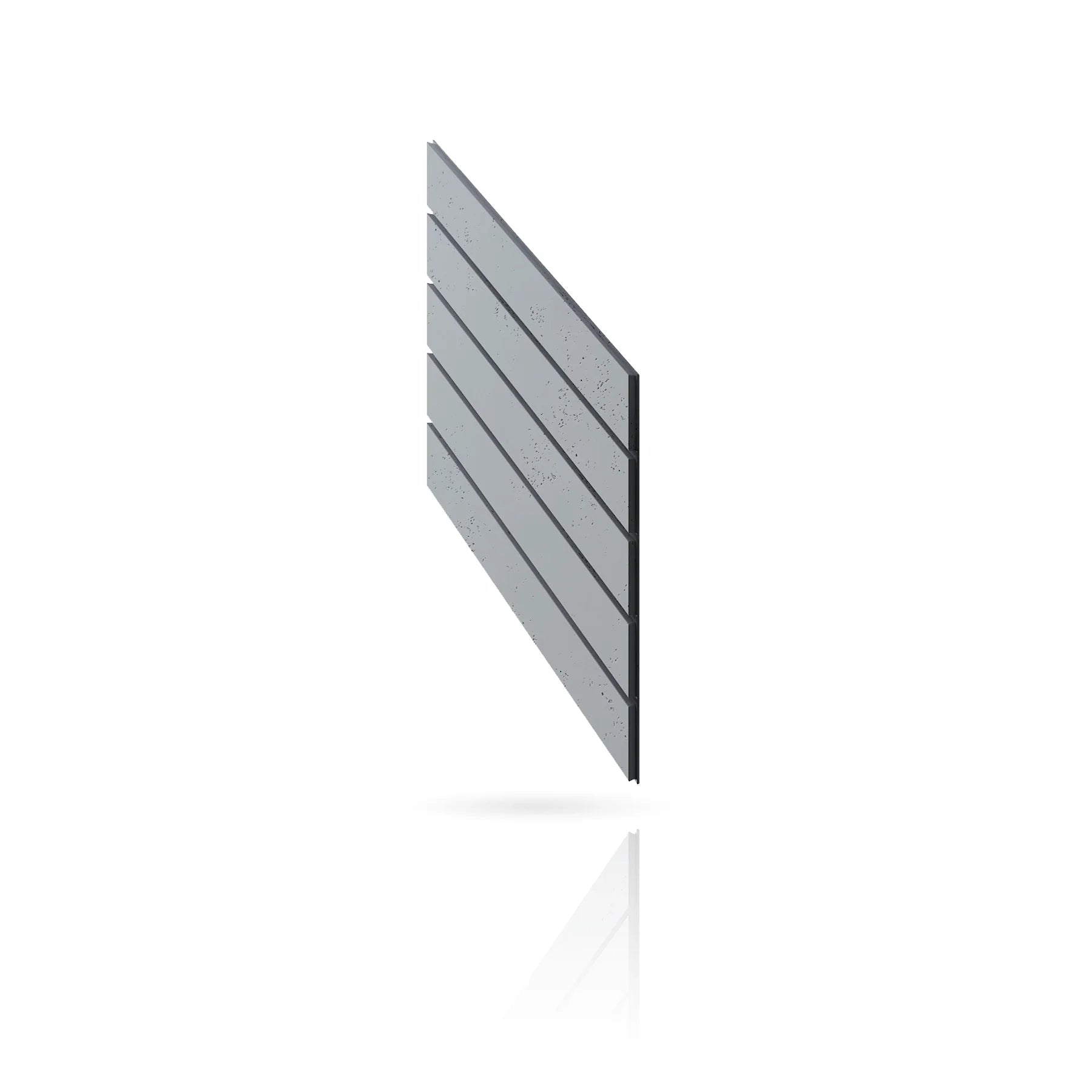 Concrete Cladding - HERRINGBONE PART Wall Panels colour swatch on white background DecorMania eu