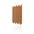 Concrete Cladding - HERRINGBONE S Wall Panels colour swatch on white background DecorMania eu