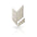 Concrete Cladding - HERRINGBONE Wall Panels colour swatch on white background DecorMania eu