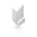 Concrete Cladding - HERRINGBONE Wall Panels colour swatch on white background DecorMania eu