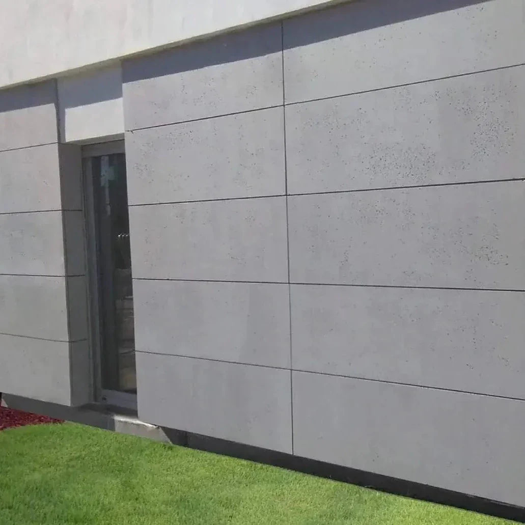 Architectural Exterior Concrete Wall Panels are used as exterior cladding on the building’s facade | DecorMania eu
