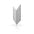 Concrete Cladding HERRINGBONE BOLD Wall Panels Silver B0 colour on white background DecorMania.eu