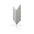Concrete Cladding HERRINGBONE BOLD Wall Panels KS beige colour on white background DecorMania.eu