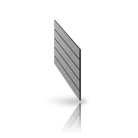 Concrete Cladding HERRINGBONE PART Wall Panels on white background DecorMania.eu
