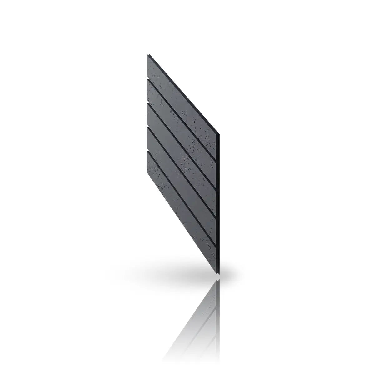 Concrete Cladding HERRINGBONE PART Wall Panels B8 colour on white background DecorMania.eu