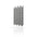 Concrete Cladding HERRINGBONE S REVERS Wall Panels Grey S51 colour on white background DecorMania.eu
