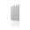 Concrete Cladding HERRINGBONE S Wall Panels White BS colour on white background DecorMania.eu