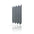 Concrete Cladding HERRINGBONE S Wall Panels Dark Grey S96 colour on white background DecorMania.eu