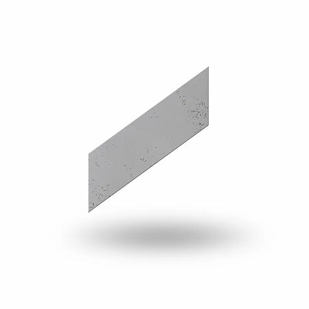 Concrete Cladding HERRINGBONE Wall Panels single panel on white background DecorMania.eu