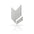 Concrete Cladding HERRINGBONE Wall Panels S51 colour on white background DecorMania.eu