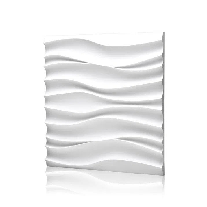 DESERT SAND Gypsum 3D Wall Panels on white background DecorMania.eu