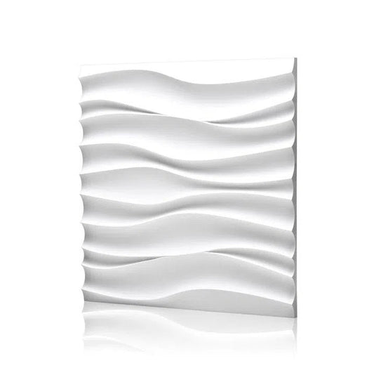 DESERT SAND Gypsum 3D Wall Panels on white background DecorMania.eu
