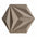 DIAMOND LINE 3D Cork Acoustic Wall Panels on white background IVORY DecorMania.eu