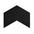 DIAMOND STRIPE 3D Cork Acoustic Wall Panels on white background BLACK DecorMania.eu