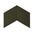 DIAMOND STRIPE 3D Cork Acoustic Wall Panels on white background DARK GREEN DecorMania.eu